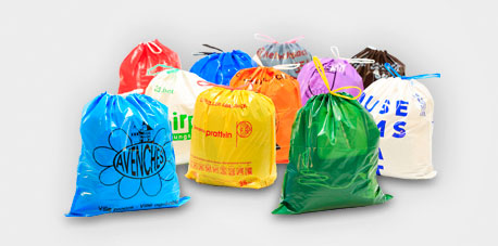 Taxed garbage bags recycling bags compost bags
