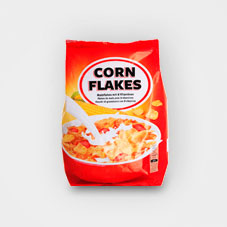 Cornflakes-Verpackung