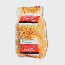 Netzverpackung Kartoffeln