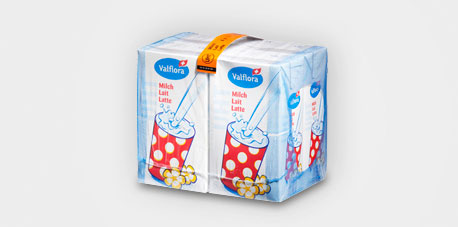 PE-Schrumpffolie Milchverpackung
